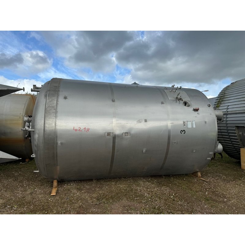 Edelstahlbehälter 33 cbm von Sielmann