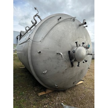 Edelstahlbehälter 33 cbm von Sielmann