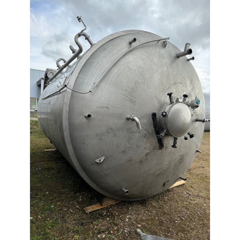 Edelstahlbehälter 33 cbm von Sielmann