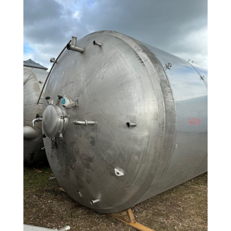 Edelstahlbehälter 33 cbm von Sielmann