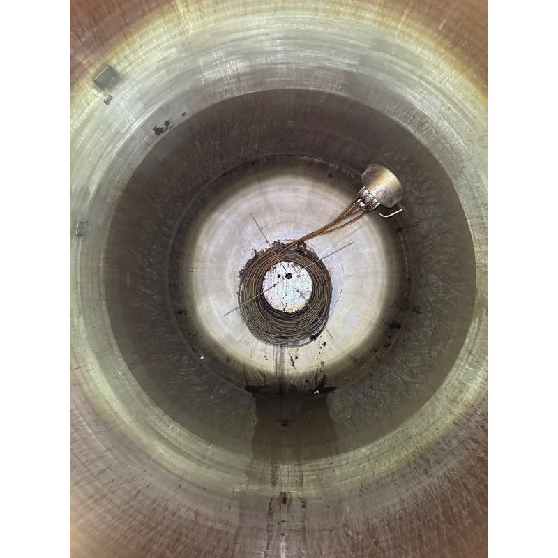 Edelstahlbehälter 33 cbm von Sielmann