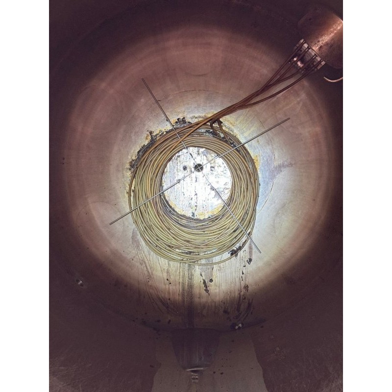 Edelstahlbehälter 33 cbm von Sielmann