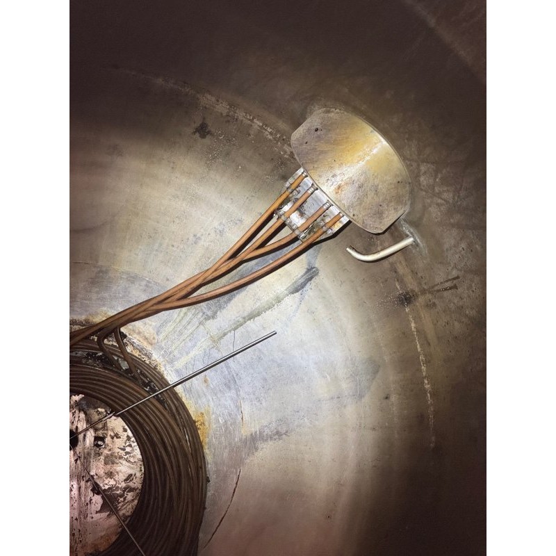 Edelstahlbehälter 33 cbm von Sielmann