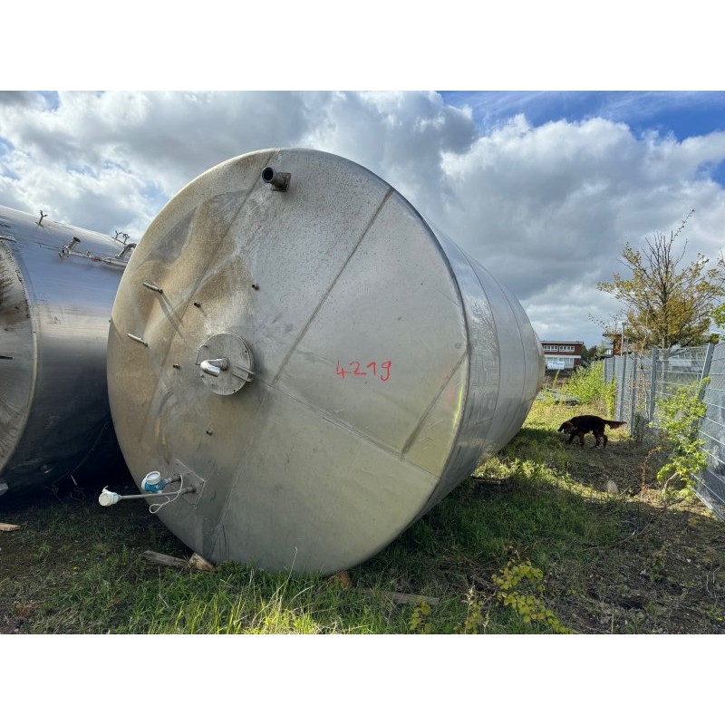 Edelstahlbehälter 37,5 cbm von Sielmann