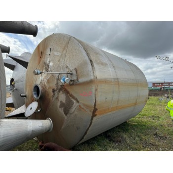 Edelstahlbehälter 37,5 cbm von Sielmann