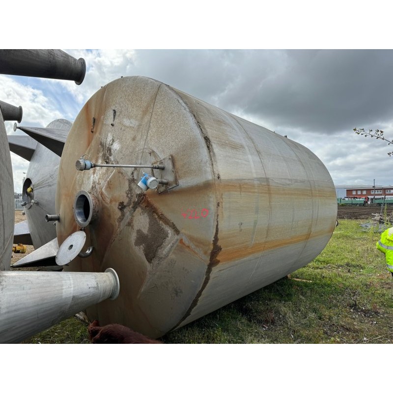 Edelstahlbehälter 37,5 cbm von Sielmann