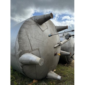 Edelstahlbehälter 37,5 cbm von Sielmann