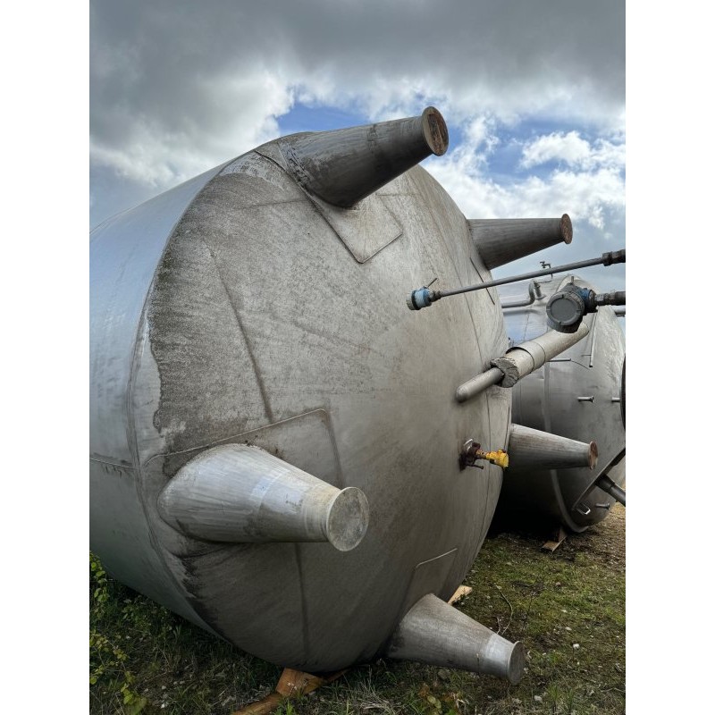 Edelstahlbehälter 37,5 cbm von Sielmann