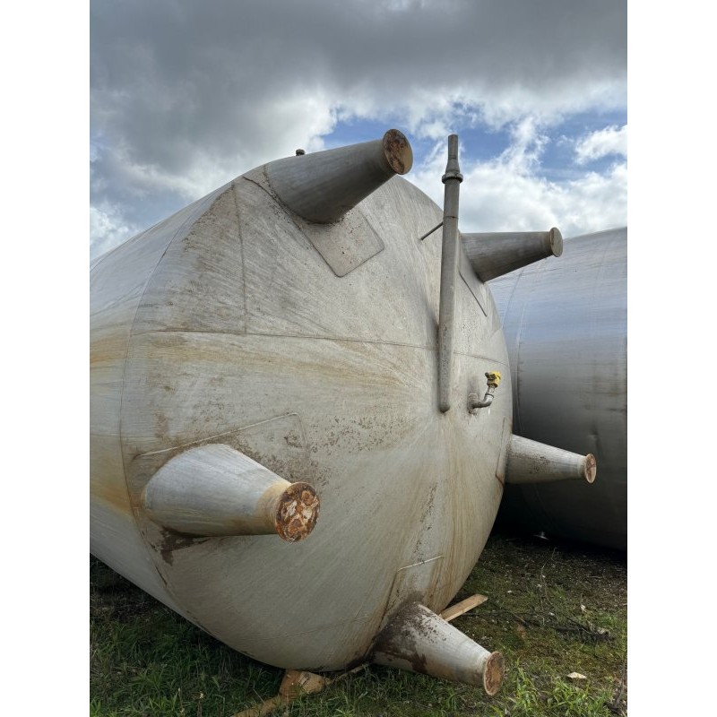 Edelstahlbehälter 37,5 cbm von Sielmann