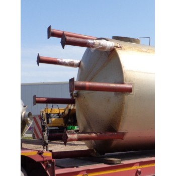 Edelstahlbehälter 56 cbm von Sielmann