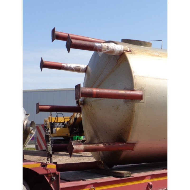 Edelstahlbehälter 56 cbm von Sielmann