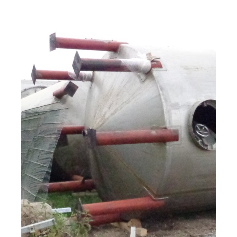 Edelstahlbehälter 38 cbm von Sielmann