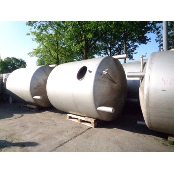 Edelstahlbehälter 6 cbm von Sielmann