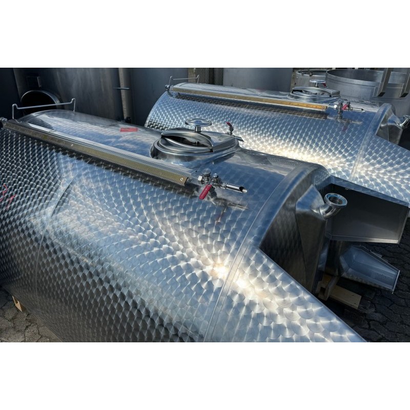 Edelstahlbehälter 3 cbm von Sielmann