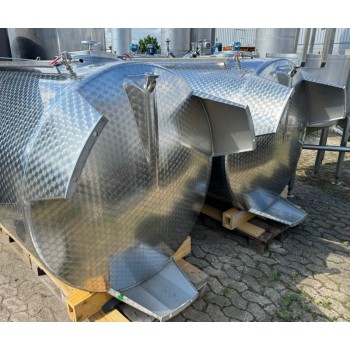 Edelstahlbehälter 3 cbm von Sielmann