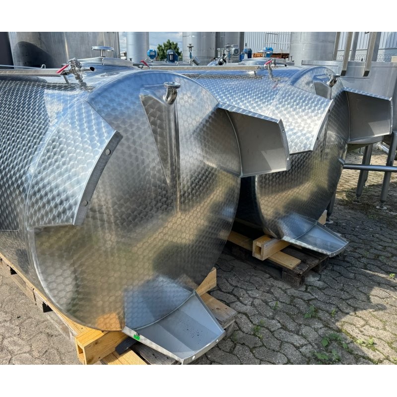 Edelstahlbehälter 3 cbm von Sielmann