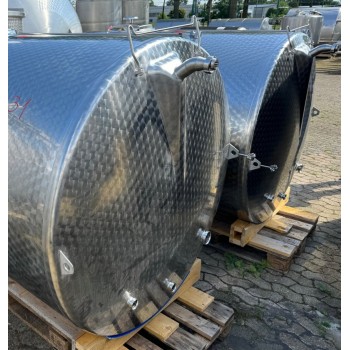 Edelstahlbehälter 3 cbm von Sielmann