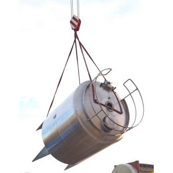 Edelstahlbehälter 20 cbm von Sielmann