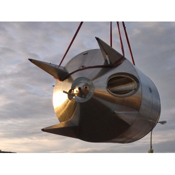 Edelstahlbehälter 20 cbm von Sielmann