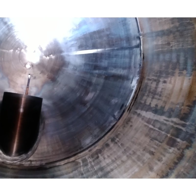 Edelstahlbehälter 20 cbm von Sielmann