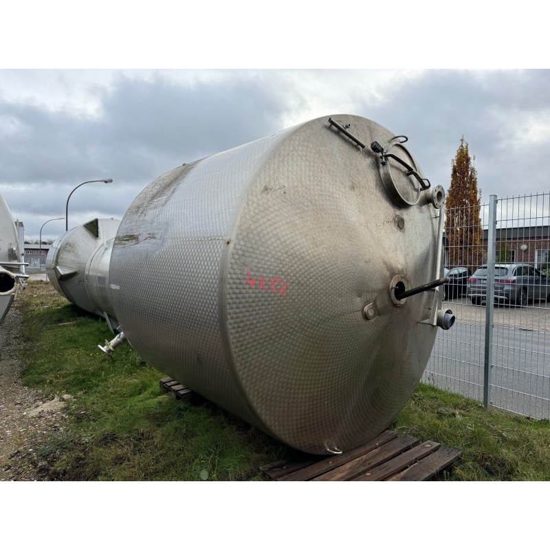 Edelstahlbehälter 8 cbm von Sielmann