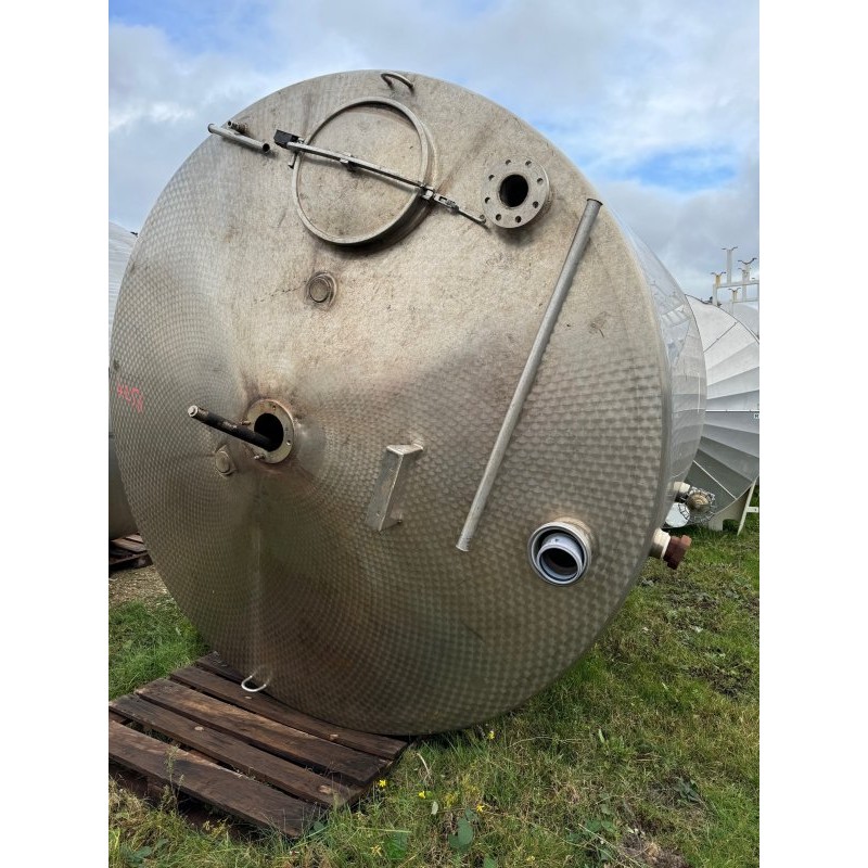 Edelstahlbehälter 8 cbm von Sielmann