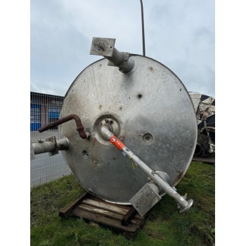 Edelstahlbehälter 8 cbm von Sielmann