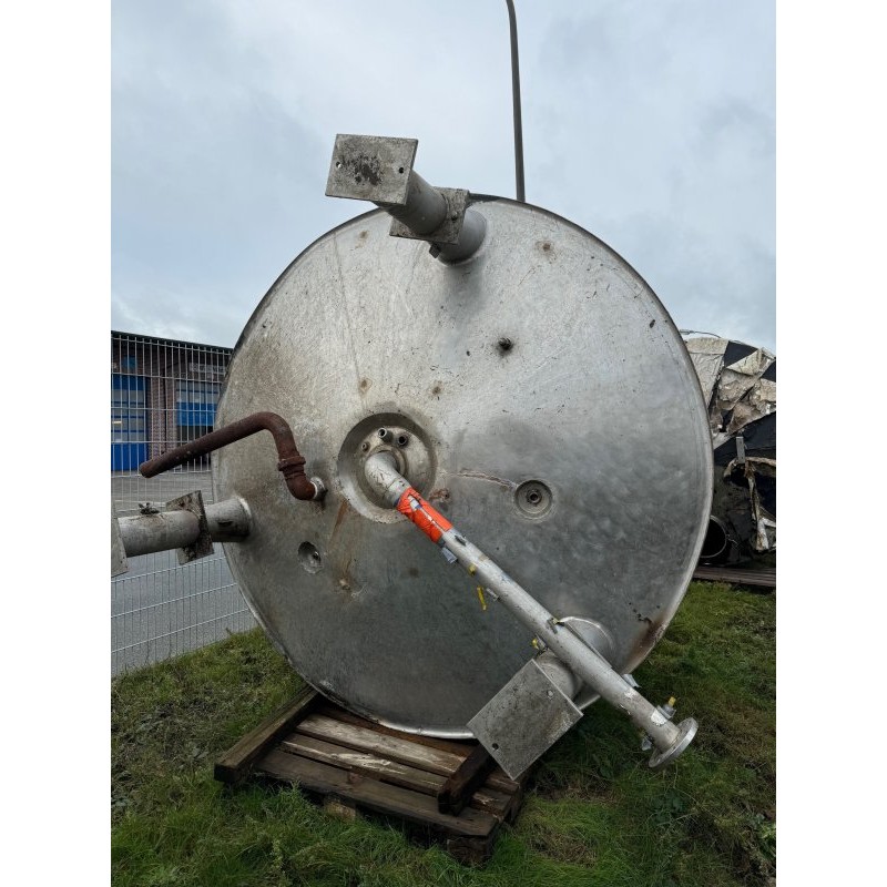 Edelstahlbehälter 8 cbm von Sielmann