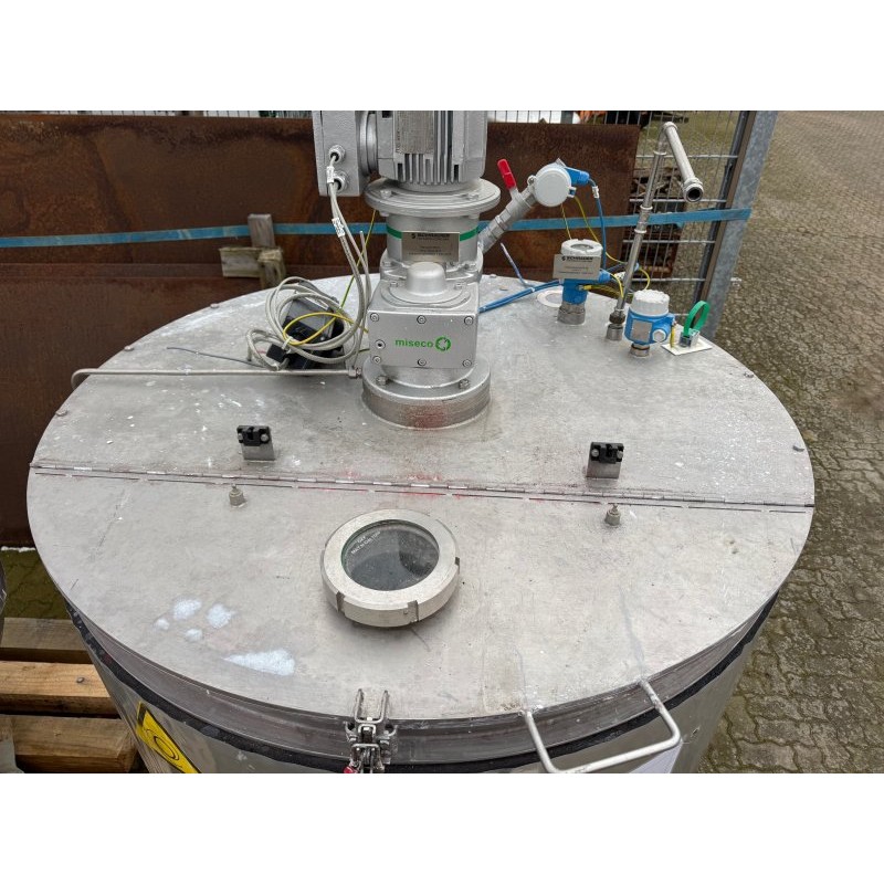 Edelstahlbehälter 1,5 cbm von Sielmann