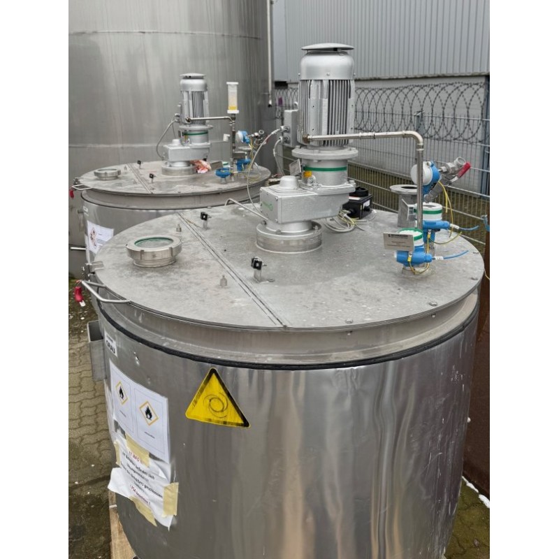 Edelstahlbehälter 1,5 cbm von Sielmann