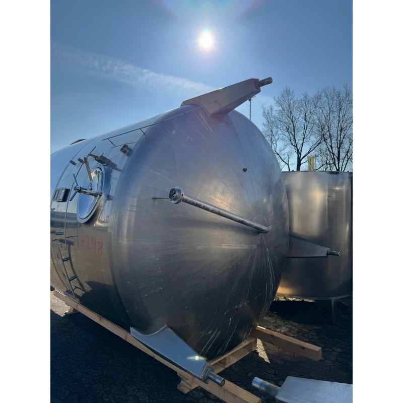 Edelstahlbehälter 15 cbm von Sielmann