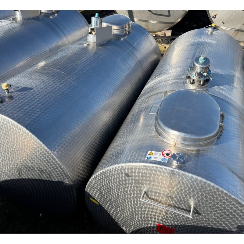 Edelstahlbehälter 10 cbm von Sielmann