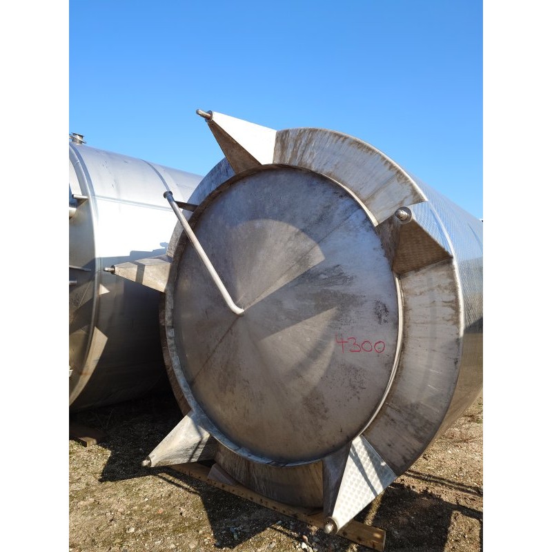 Edelstahlbehälter 28 cbm von Sielmann