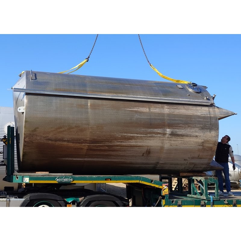 Edelstahlbehälter 28 cbm von Sielmann