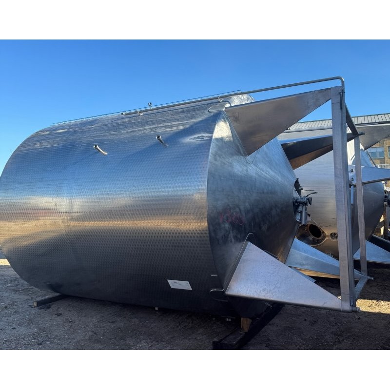 Edelstahlbehälter 25 cbm von Sielmann