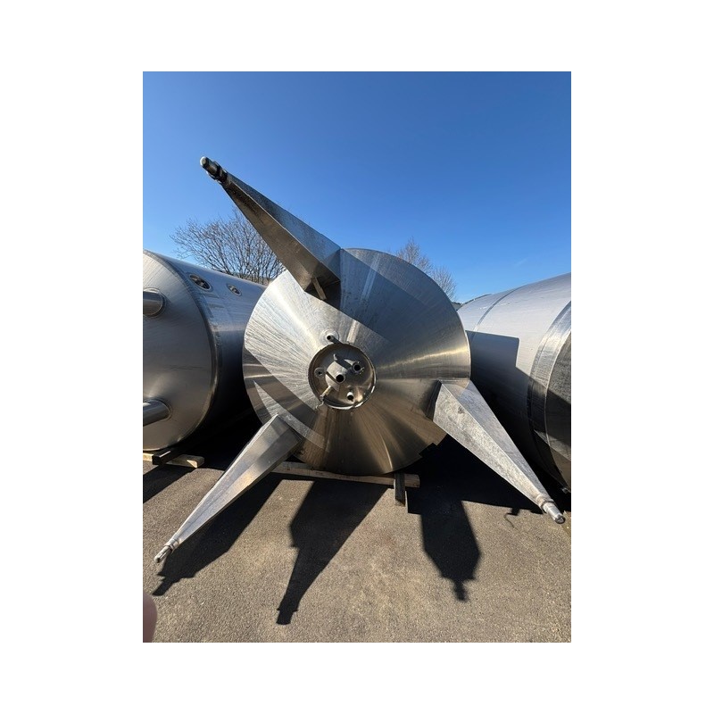 Edelstahlbehälter 10 cbm von Sielmann