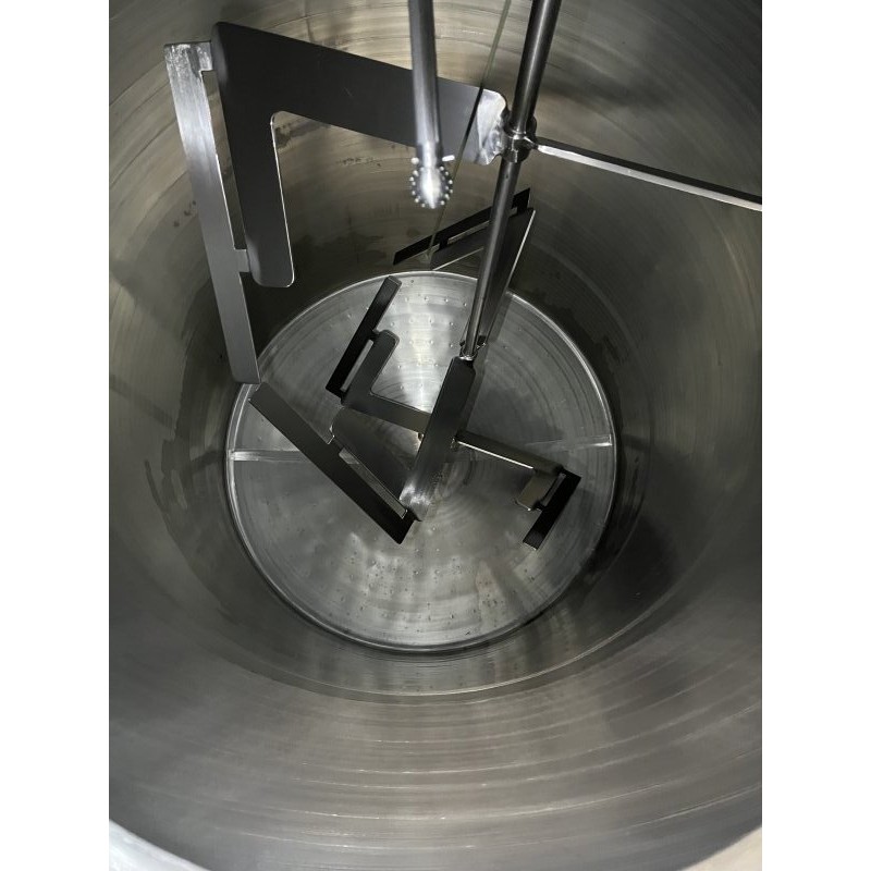 Edelstahlbehälter 10 cbm von Sielmann