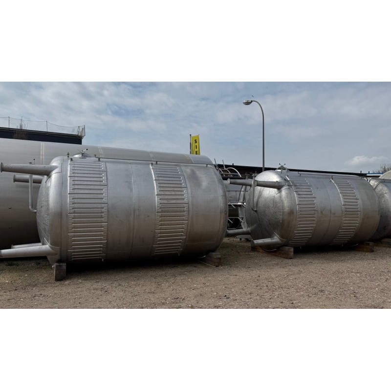 Edelstahlbehälter 19 cbm von Sielmann