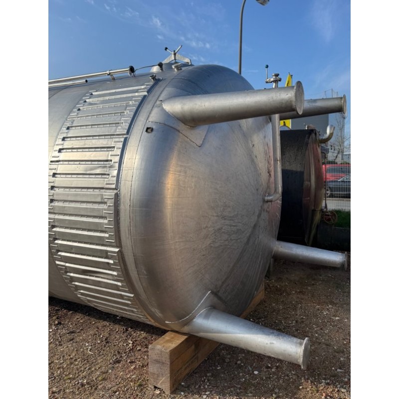 Edelstahlbehälter 19 cbm von Sielmann