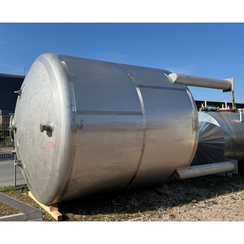 Edelstahlbehälter 31 cbm von Sielmann