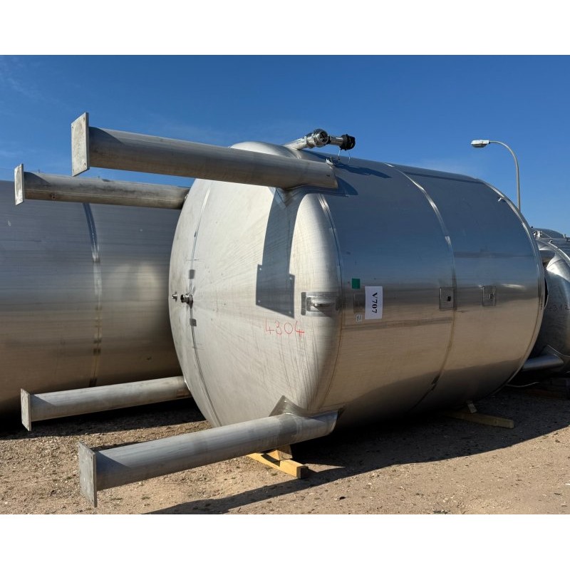 Edelstahlbehälter 31 cbm von Sielmann