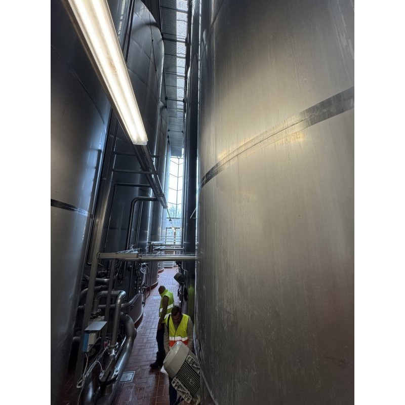 Edelstahlbehälter 147,5 cbm von Sielmann