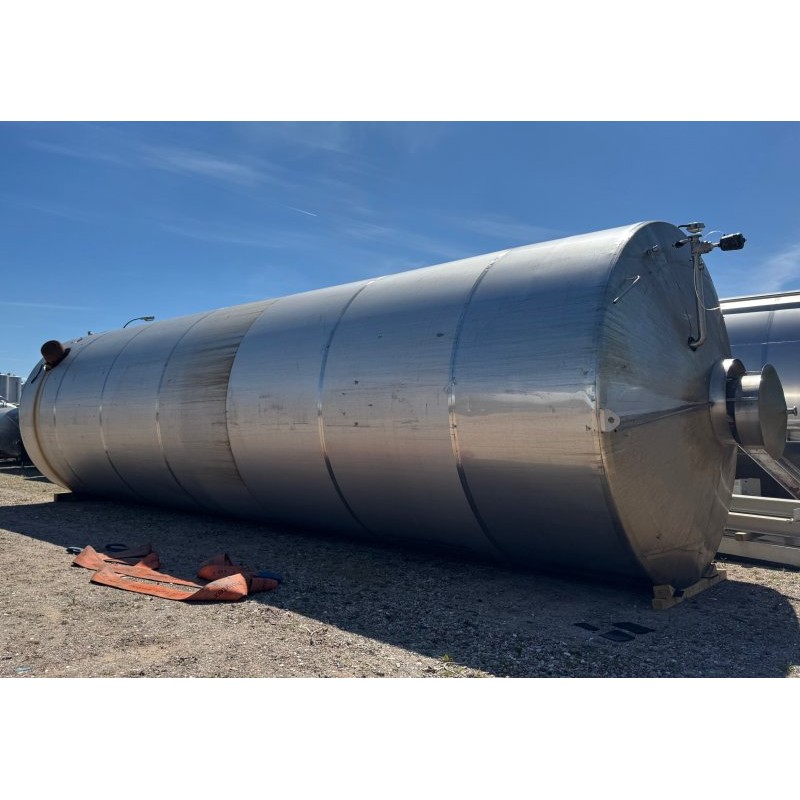 Edelstahlbehälter 150 cbm von Sielmann