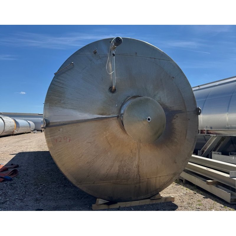 Edelstahlbehälter 150 cbm von Sielmann