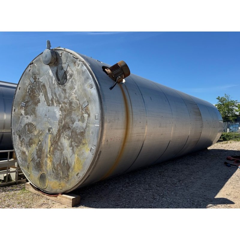 Edelstahlbehälter 150 cbm von Sielmann