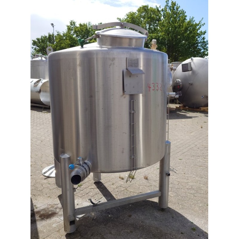 Edelstahlbehälter 1,25 cbm von Sielmann