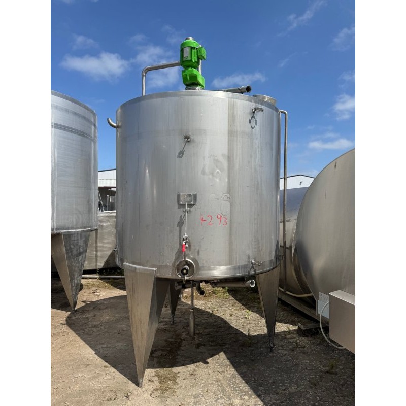 Edelstahlbehälter 3 cbm von Sielmann