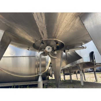 Edelstahlbehälter 3 cbm von Sielmann