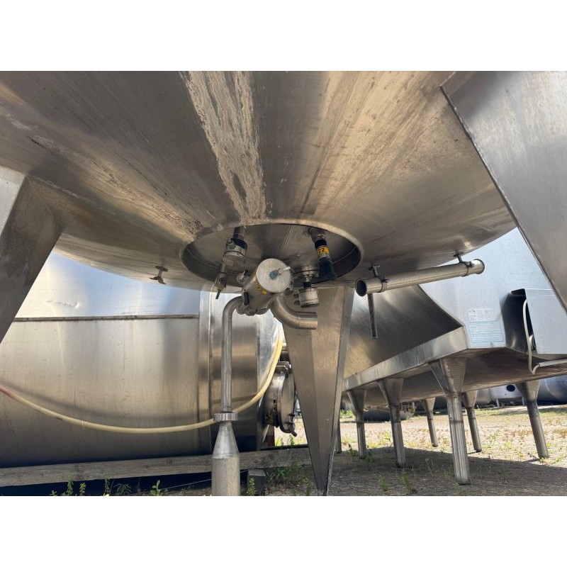 Edelstahlbehälter 3 cbm von Sielmann