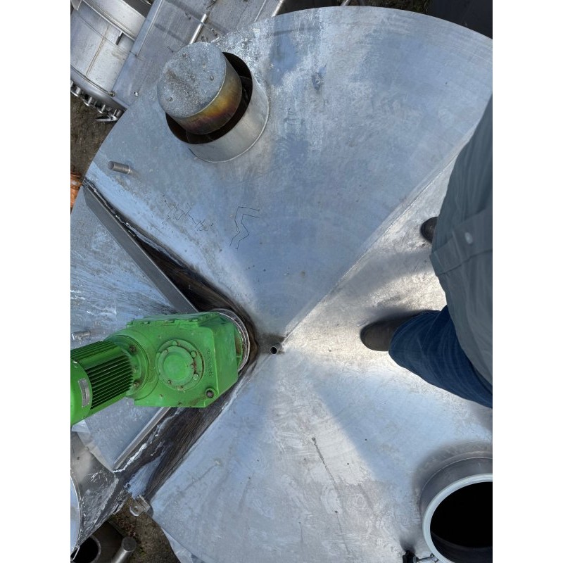 Edelstahlbehälter 10 cbm von Sielmann